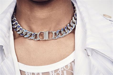 dior accessories for men|christian dior men's necklace.